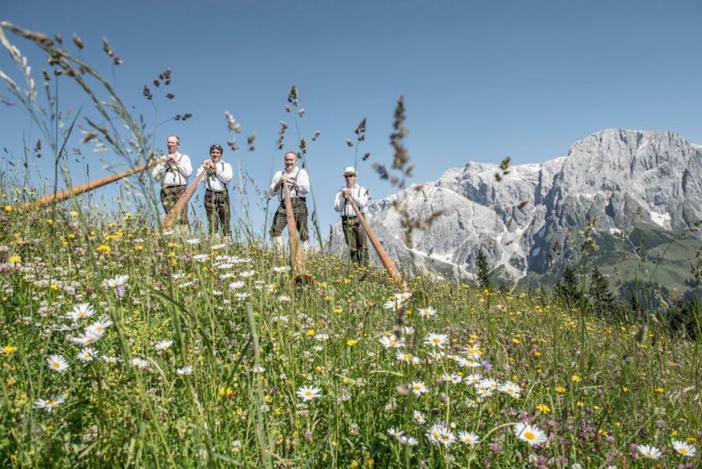 Ferienhaus Hochkoenig Dienten am Hochkonig Bagian luar foto
